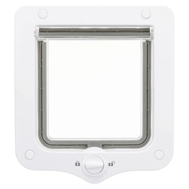 2 Way Cat Flap | 20x22cm | White - Image 2