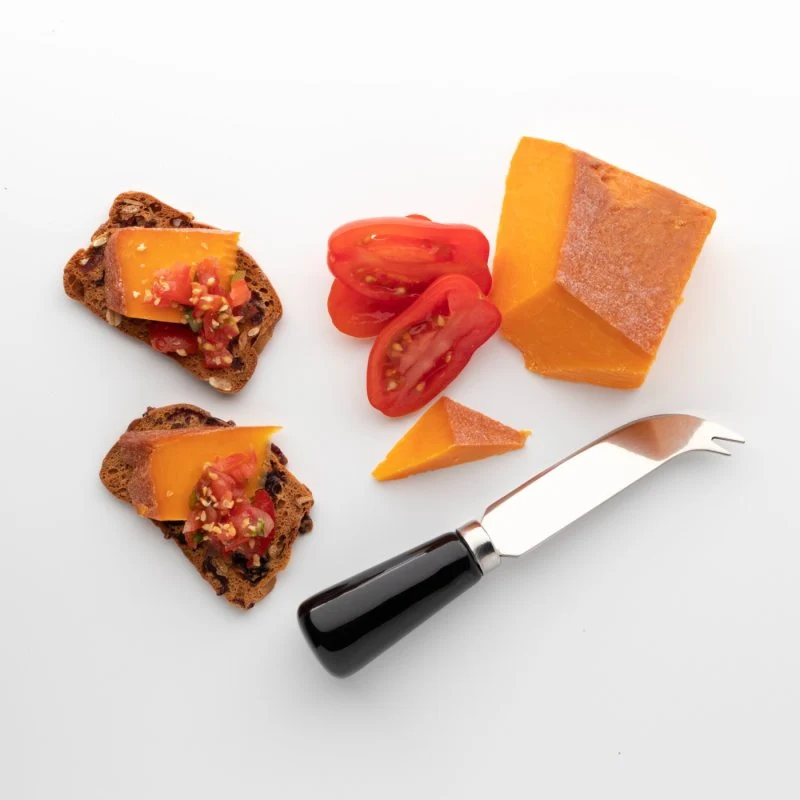 4 Piece Ceramic Cheese Set - Black - Image 3