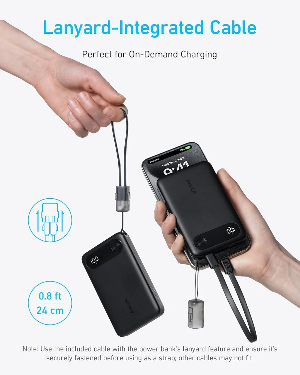 Anker 10K PD Power Bank with C-C cable - Image 5