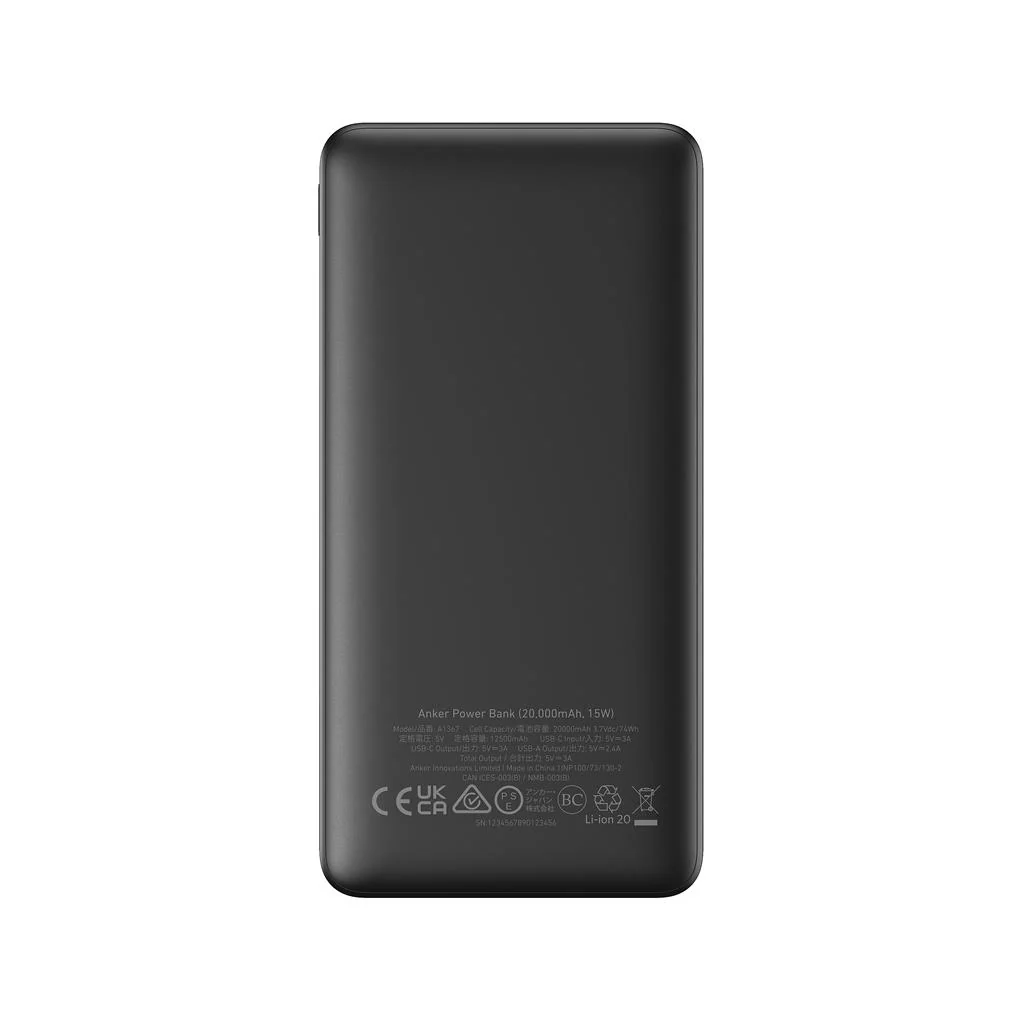 Anker Power Bank PowerCore 20K II 12W Black - Image 7