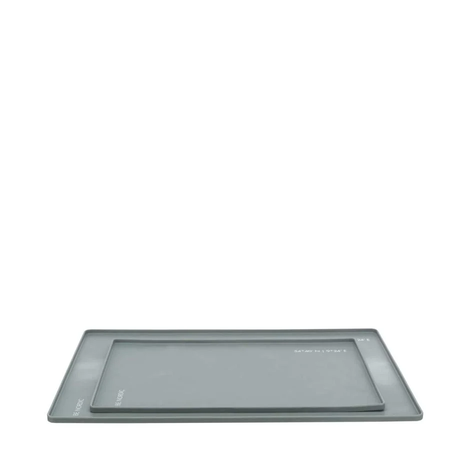 Be Nordic Placemat | Silicone Grey | Medium - Image 2