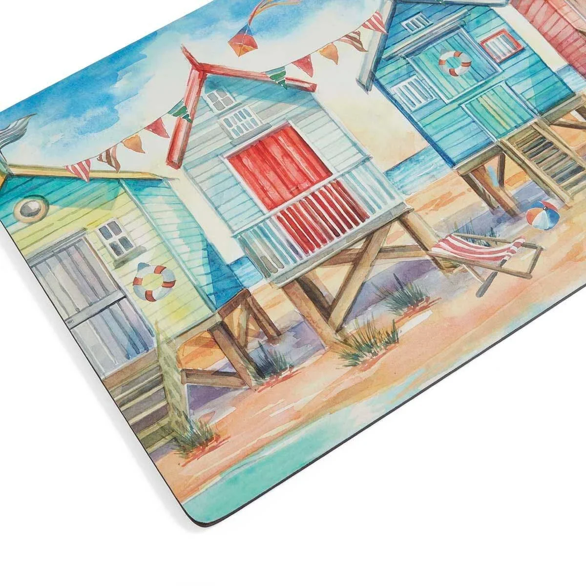 Beach Huts Placemats - Set of 6 - Image 3