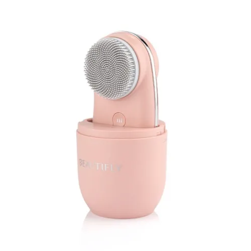 Beautifly Fresh Duo Care Blush Silicon Face Brush Pink E71026726 - Image 5