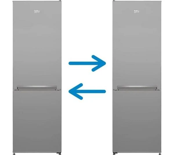 Beko Tall Larder Fridge Silver Freestanding 55cm W 146cm H 60cm D (E Energy) - Image 4