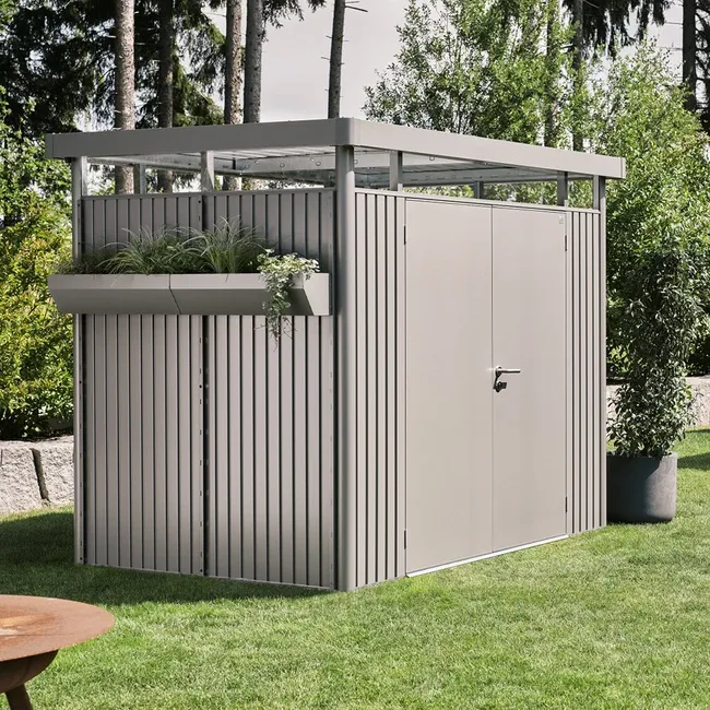 Biohort Garden Shed HighLine | Double Door - Image 5