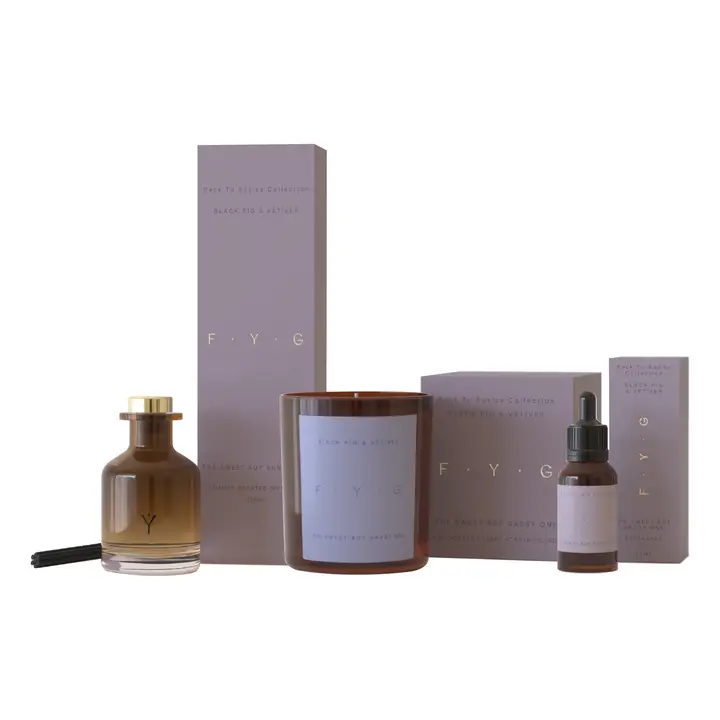 Black Fig & Vertiver Candle F.Y.G - Image 4