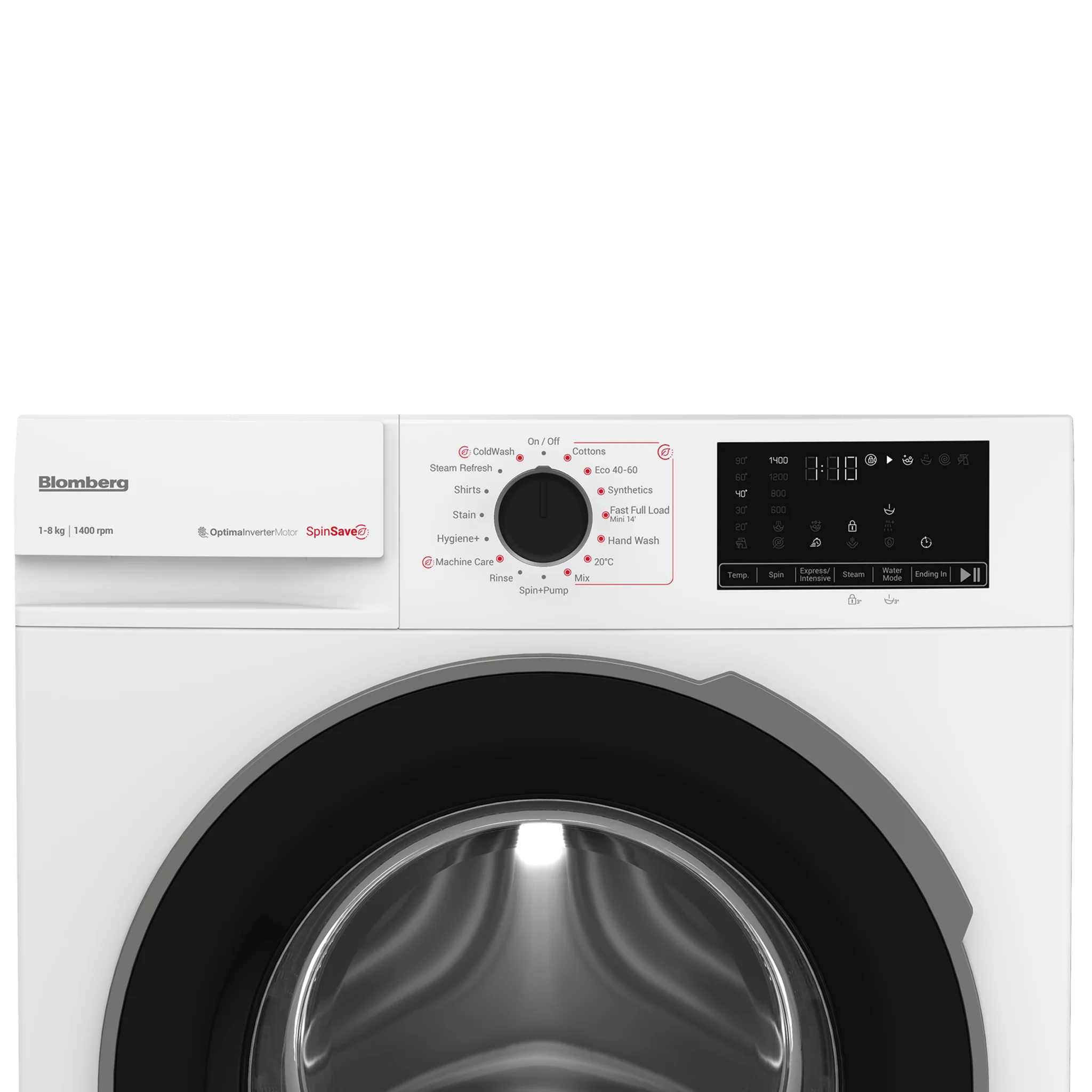 Blomberg 8kg 1400rpm Washing Machine with SpinSave White | LWA18461W - Image 5