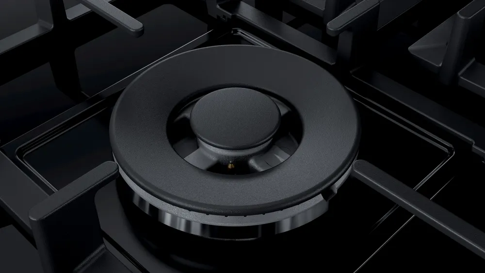 Bosch PPQ7A6B90 Flame Select Gas on Glass Hob 75cm - Image 5