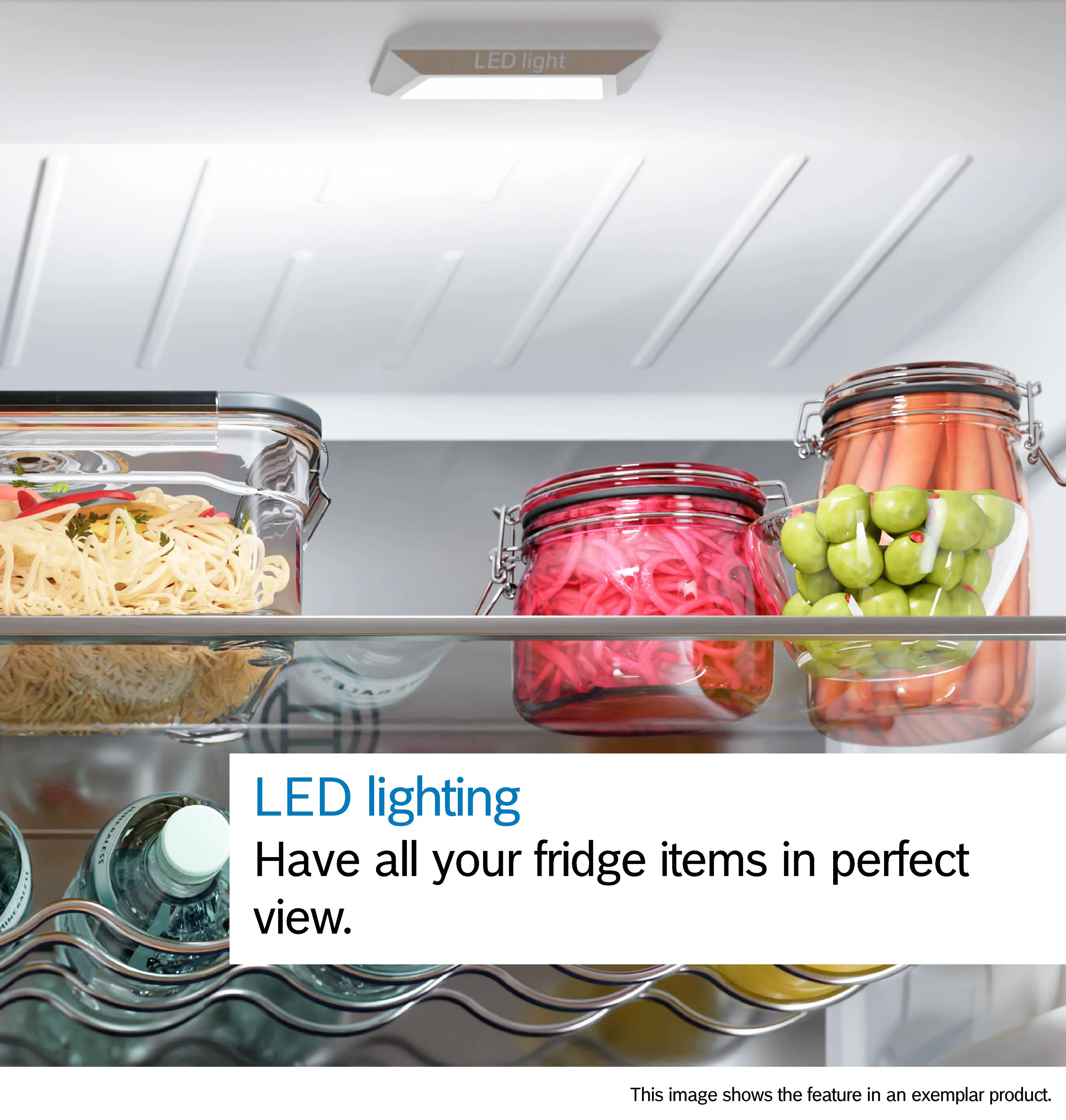 Bosch Serie 2 Integrated Larder Fridge 310L – Sliding Hinge KIR81NSE0G - Image 3