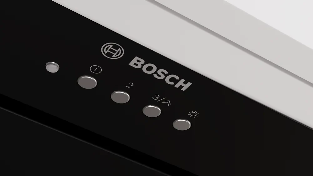 Bosch Series 6, Canopy cooker hood, 70cm, Black | DLN77AC60B - Image 4
