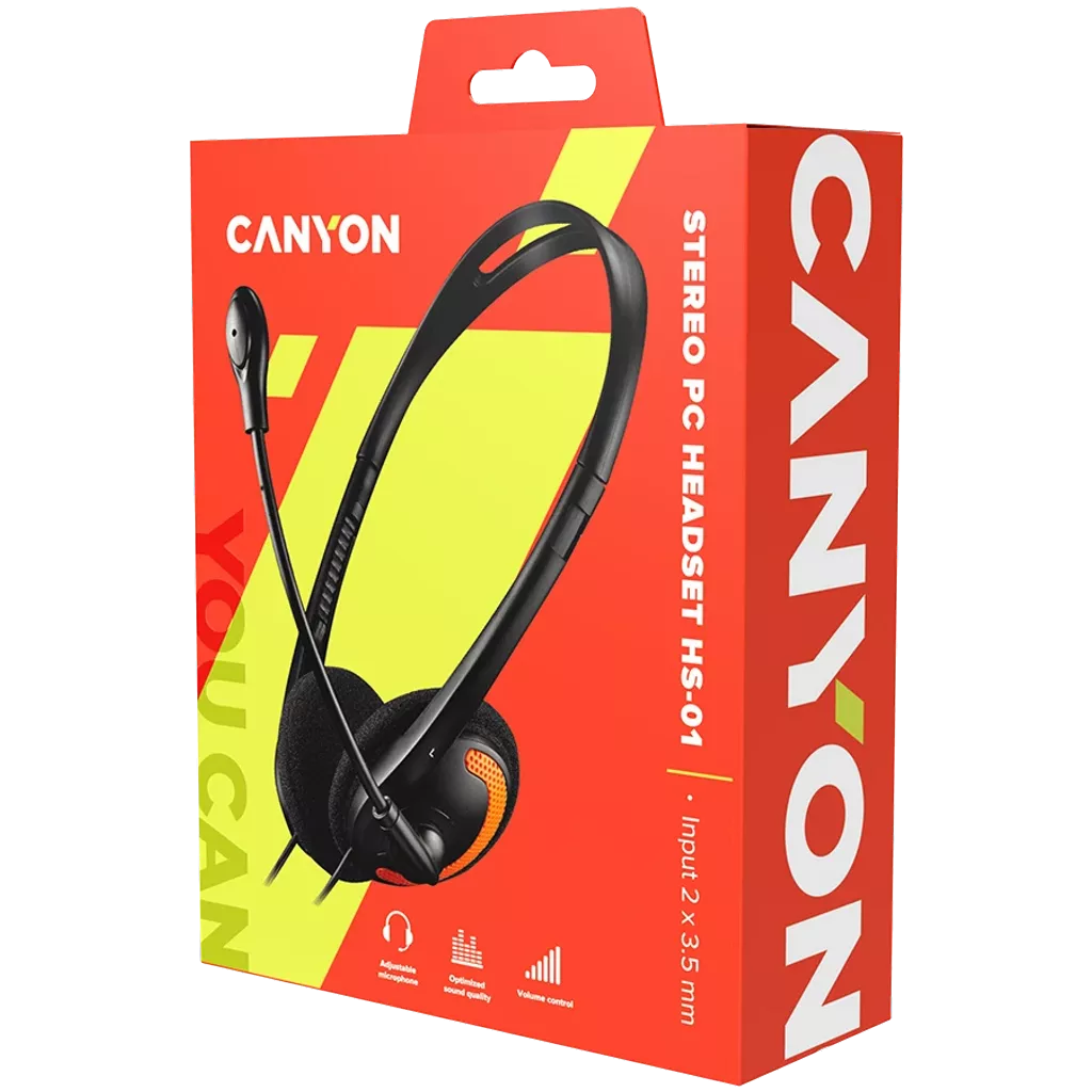 Canyon Stylish And Comfy Headset HS-01 - Image 3