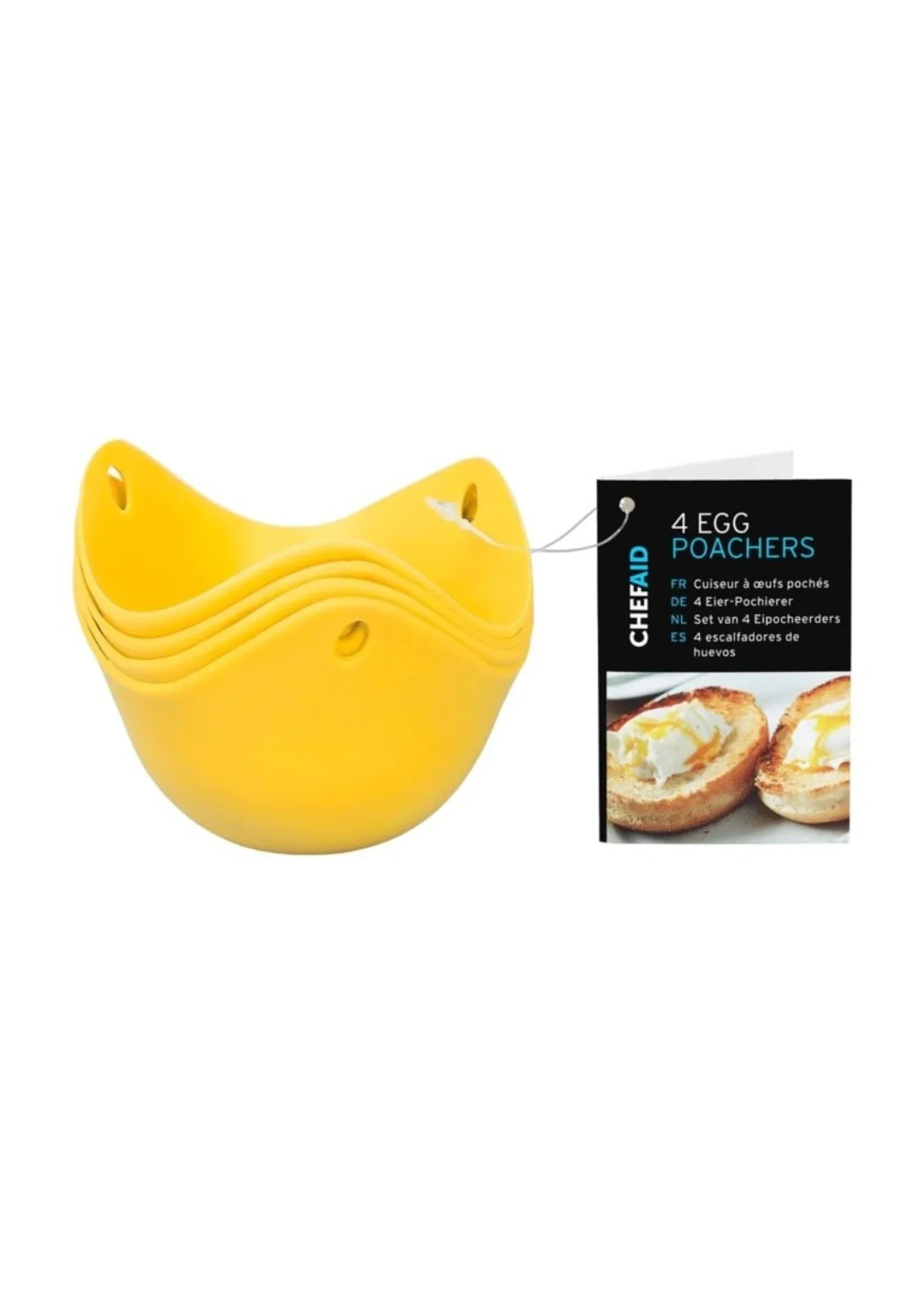 Chef Aid Silicone Egg Poachers 4set