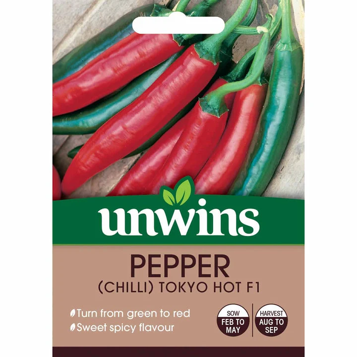 Chilli Pepper 'Tokyo Hot' - Seeds
