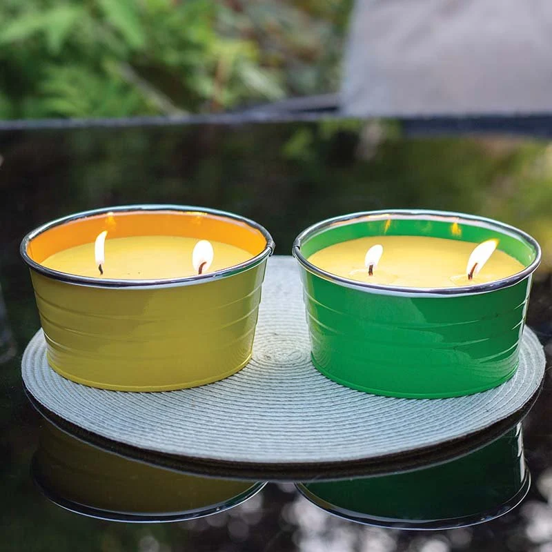 Citronella Twin-Wick Candle