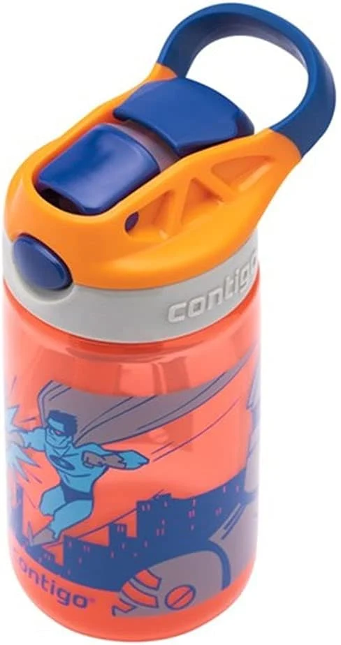 Contigo Kids 14oz/420ml Gizmo Flip Bottle Superheros - Image 3