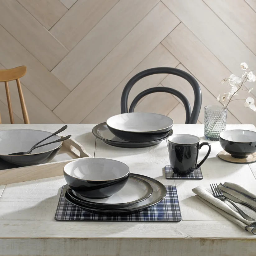 Denby Elements Pasta Bowl Black - Image 2