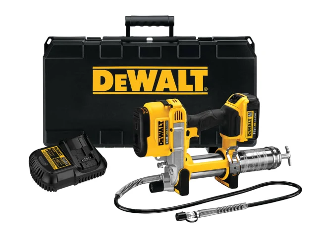 Dewalt DEWDCGG571M1 DCGG571M1 Cordless XR Grease Gun 18V 1 x 4.0Ah Li-ion