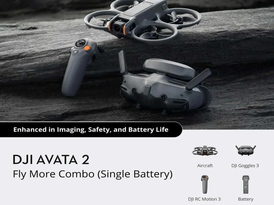 Dji Avata 2 Fly More Combo 1 Battery Kit - Image 6