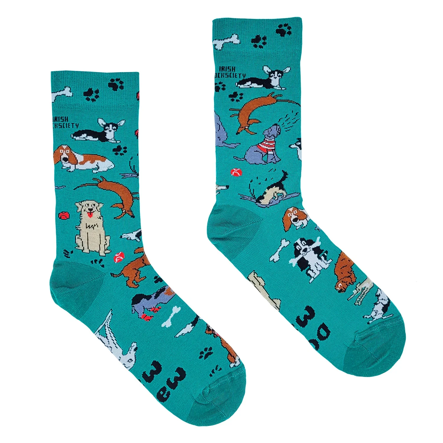 Dog Mad_teal 8-12
