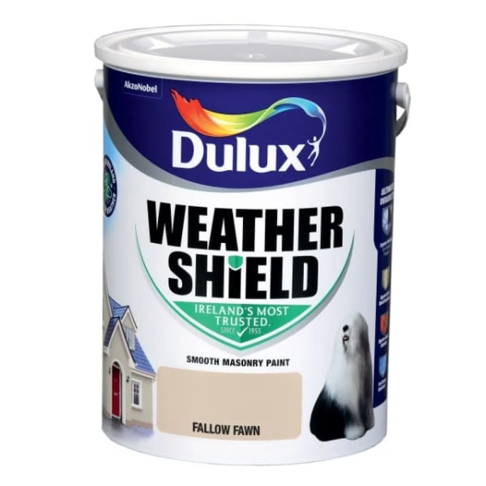 Dulux Weathershield Fallow Fawn 5Ltr