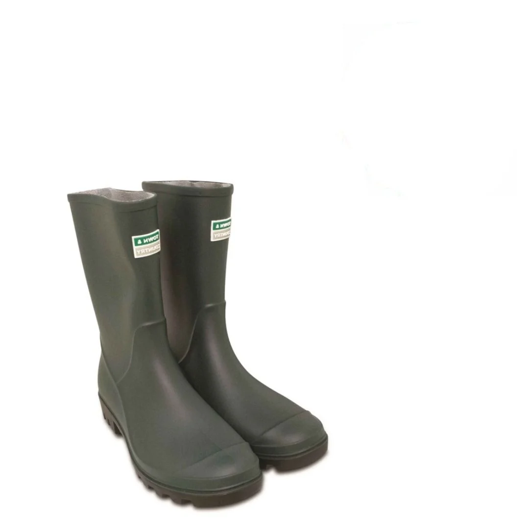 Eco Essentials Half Length Wellingtons Green