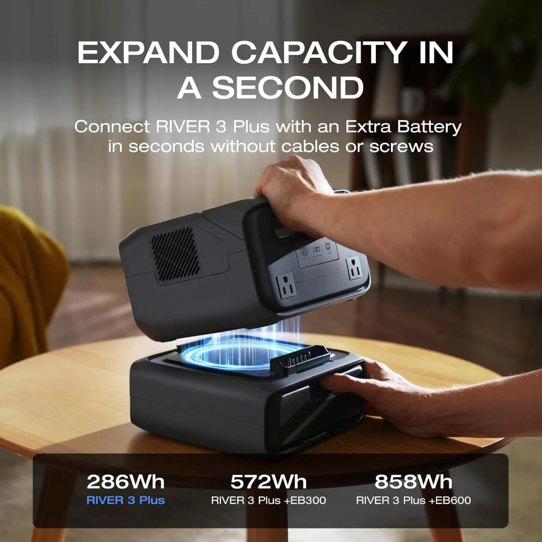 Ecoflow River 3 Plus Power Station 286wh Portable Power Station ( Backup Battery ) | EFRIVER3Plus-UK - Image 5