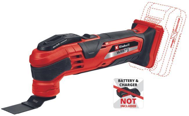 EINHELL 18V Multi Tool - Solo