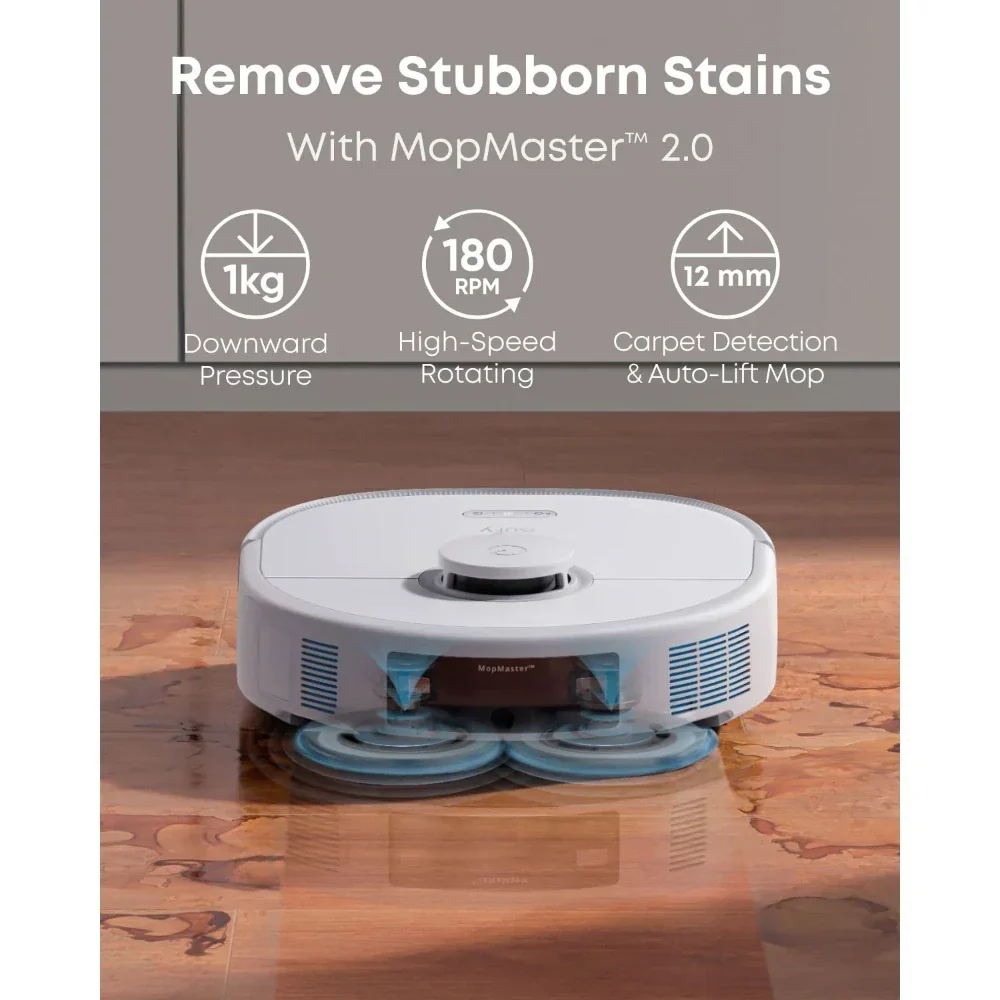 Eufy X10 Pro Omni Robot Vac Vacuum Cleaner and Mop Ultimate Bundle - White | T2351221 - Image 10