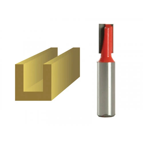 Faithfull Router Bit TCT Two Flute 10.0mm x 35mm 1/2in Shank - Image 4