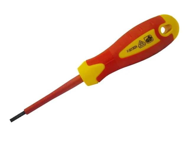Faithfull Soft Grip VDE S/driver 2.5 x 75mm | FAISDVDE25