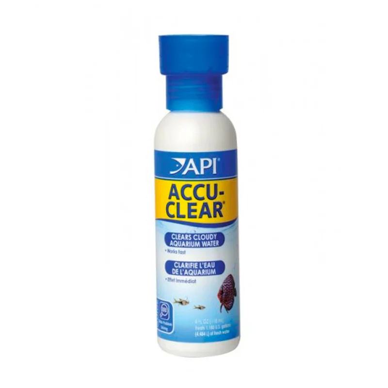 Fish Tank Water Cleaner - Api Accu Clear 120ml