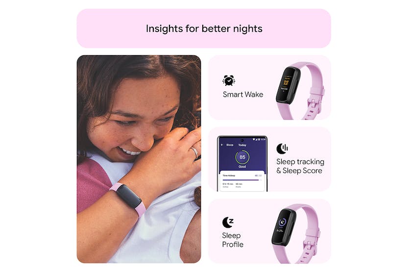 Fitbit Inspire 3 Fitness Tracker | Lilac Bliss - Image 4