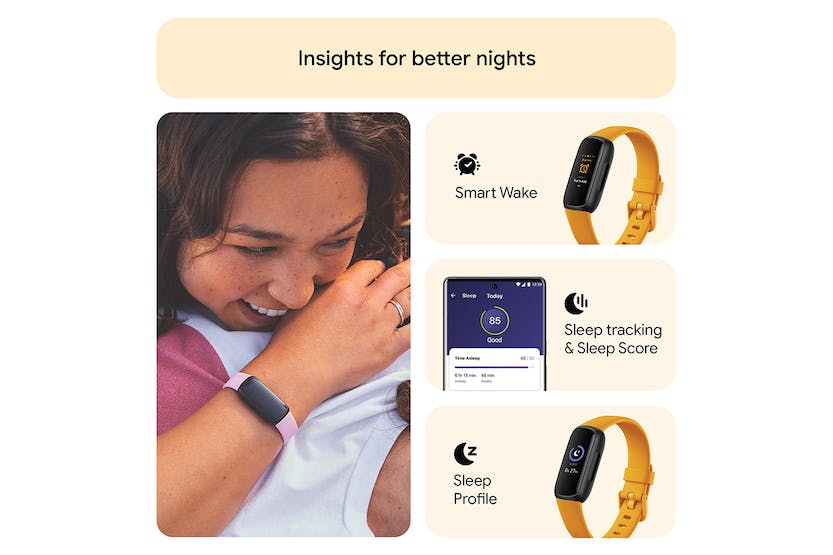 Fitbit Inspire 3 Fitness Tracker | Morning Glow - Image 5