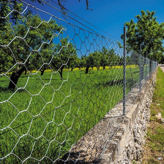 Galvanised Hexagonal Wire Netting  50Mm  1 X 10M