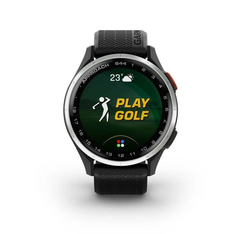 Garmin Approach S44, Black Silicone Strap 010-03009-00 | Golf Watch - Image 3