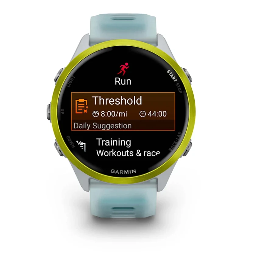 Garmin Forerunner 570. 47Mm  Whitestone/Amp Yellow| 49-GAR-010-02971-01 - Image 2