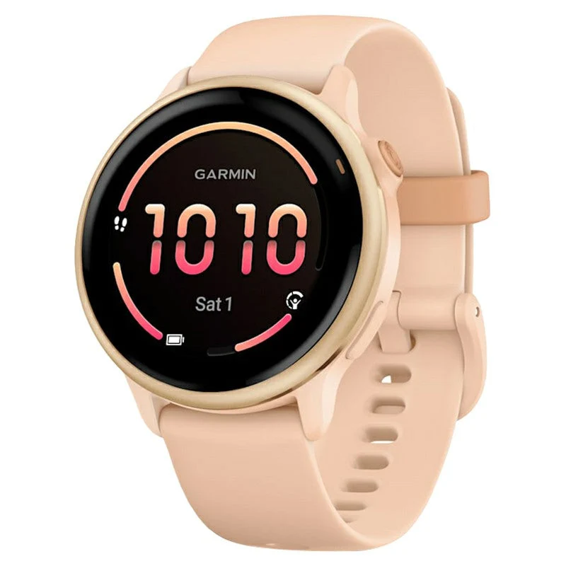 Garmin Vivoactive 6 Smart Watch with Pink Dawn Band - Metallic Pink Dawn | 49-GAR-010-02985-03