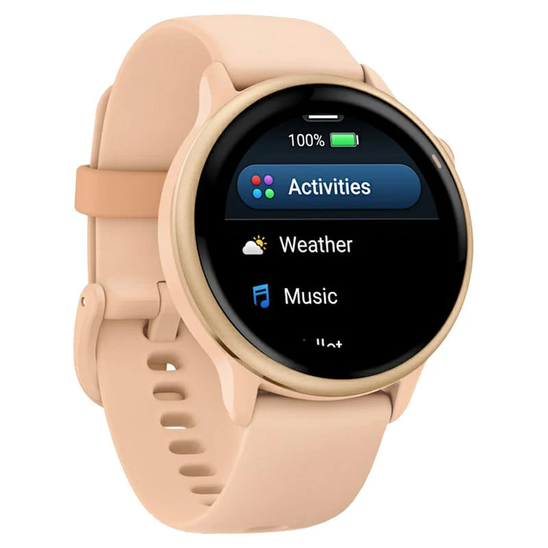 Garmin Vivoactive 6 Smart Watch with Pink Dawn Band - Metallic Pink Dawn | 49-GAR-010-02985-03 - Image 3