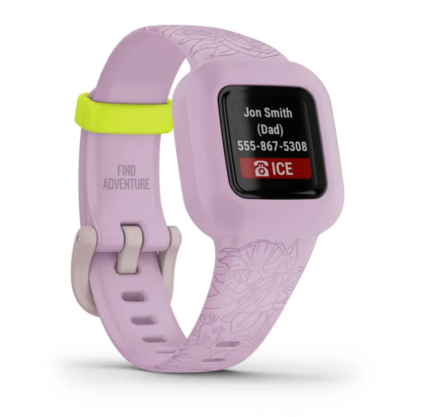 Garmin Vivofit Jnr 3 Lilac Floral| 49-GAR-010-02441-01 - Image 5