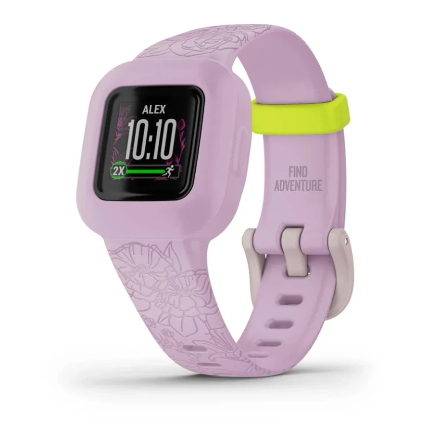 Garmin Vivofit Jnr 3 Lilac Floral| 49-GAR-010-02441-01 - Image 6