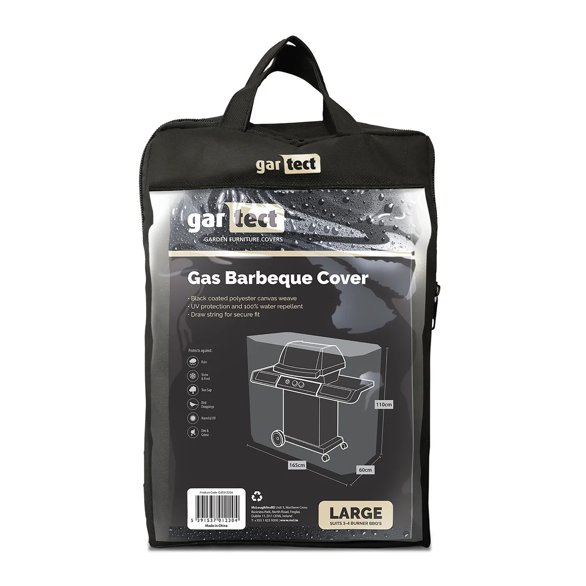 Gartect Classic Cover For Large Gas BBQ