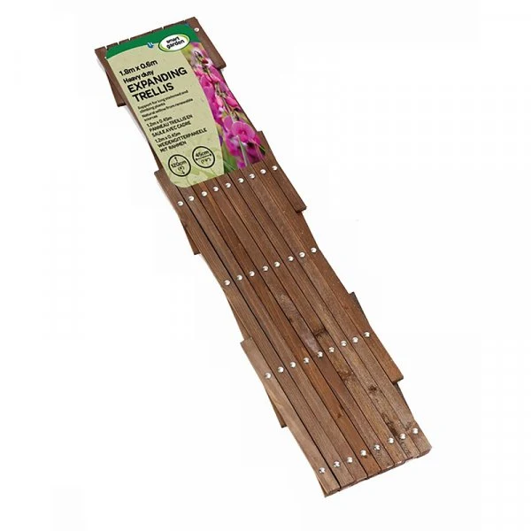 Heavy Duty Expanding Trellis Tan 1.8x0.3m - Image 2
