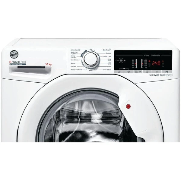 Hoover H-Wash 300 Lite Freestanding 10kg Washing Machine | H3W410TAE/1-80 - Image 4