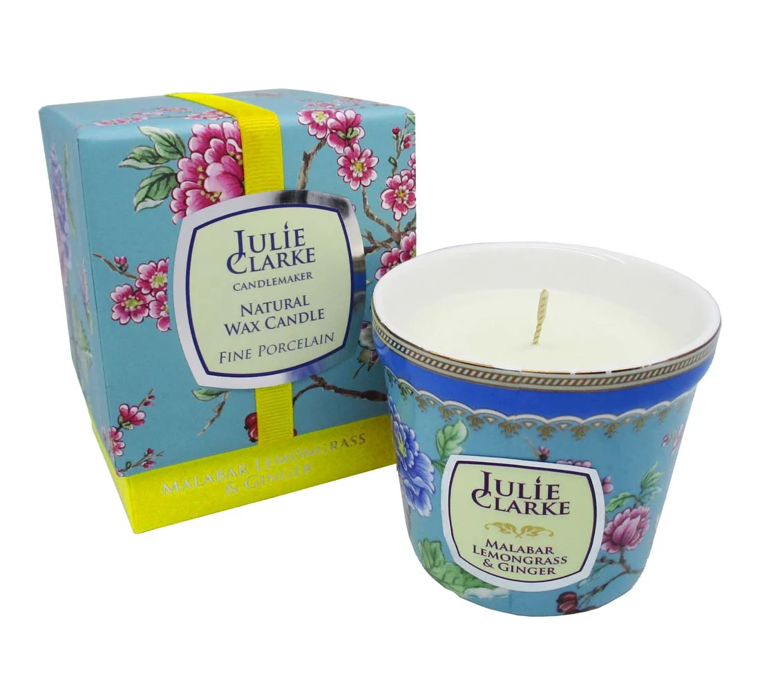 JC Botanic Candle 150g Malabar,Lemongrass & Ginger