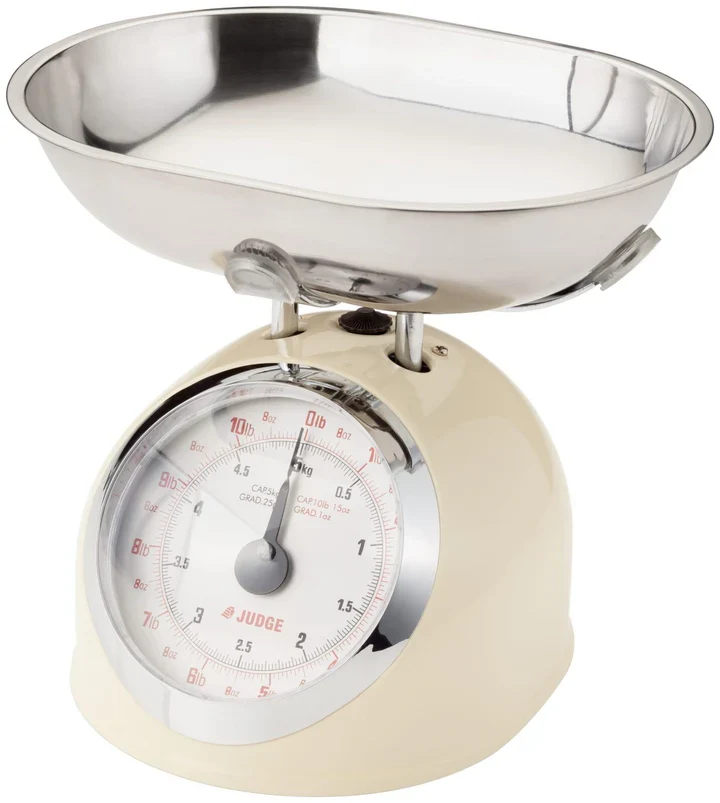 Judge Kitchen 5kg Kitchen Scale Cream
