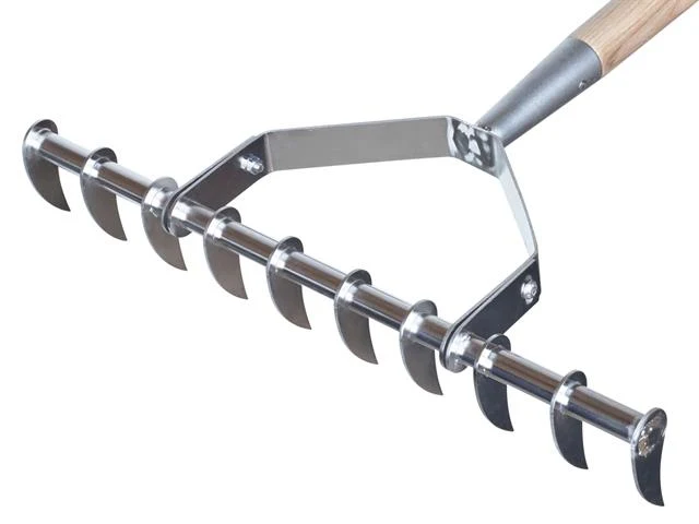 Kent & Stowe Stainless Steel Long Handled Scarifying Rake