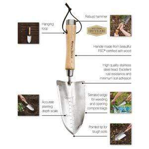 Kent & Stowe Ss The Capability Trowel Fsc-100%-Sa-Coc-010265 - Image 2