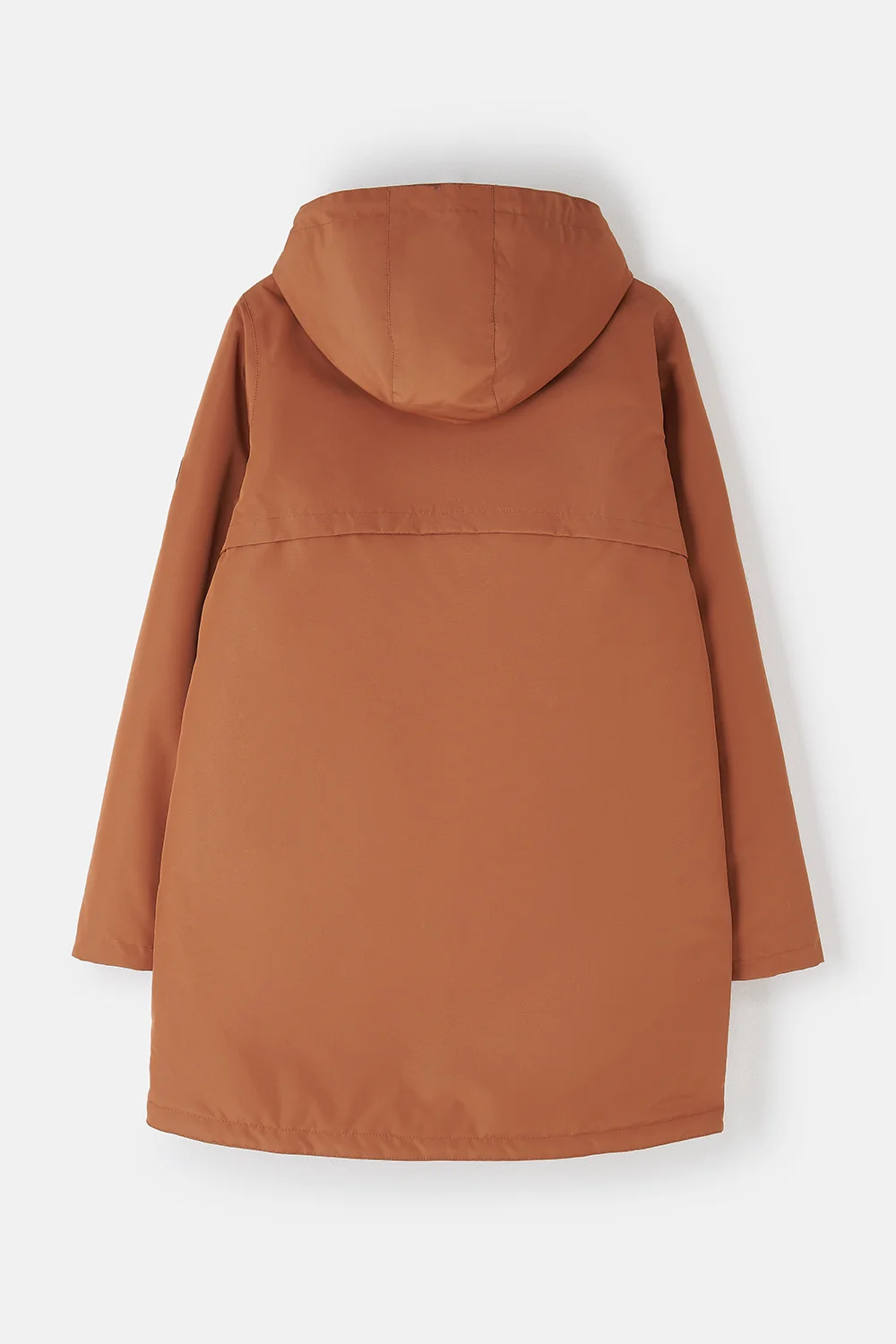 Ladies Outdoor Coat - Rust - Image 5