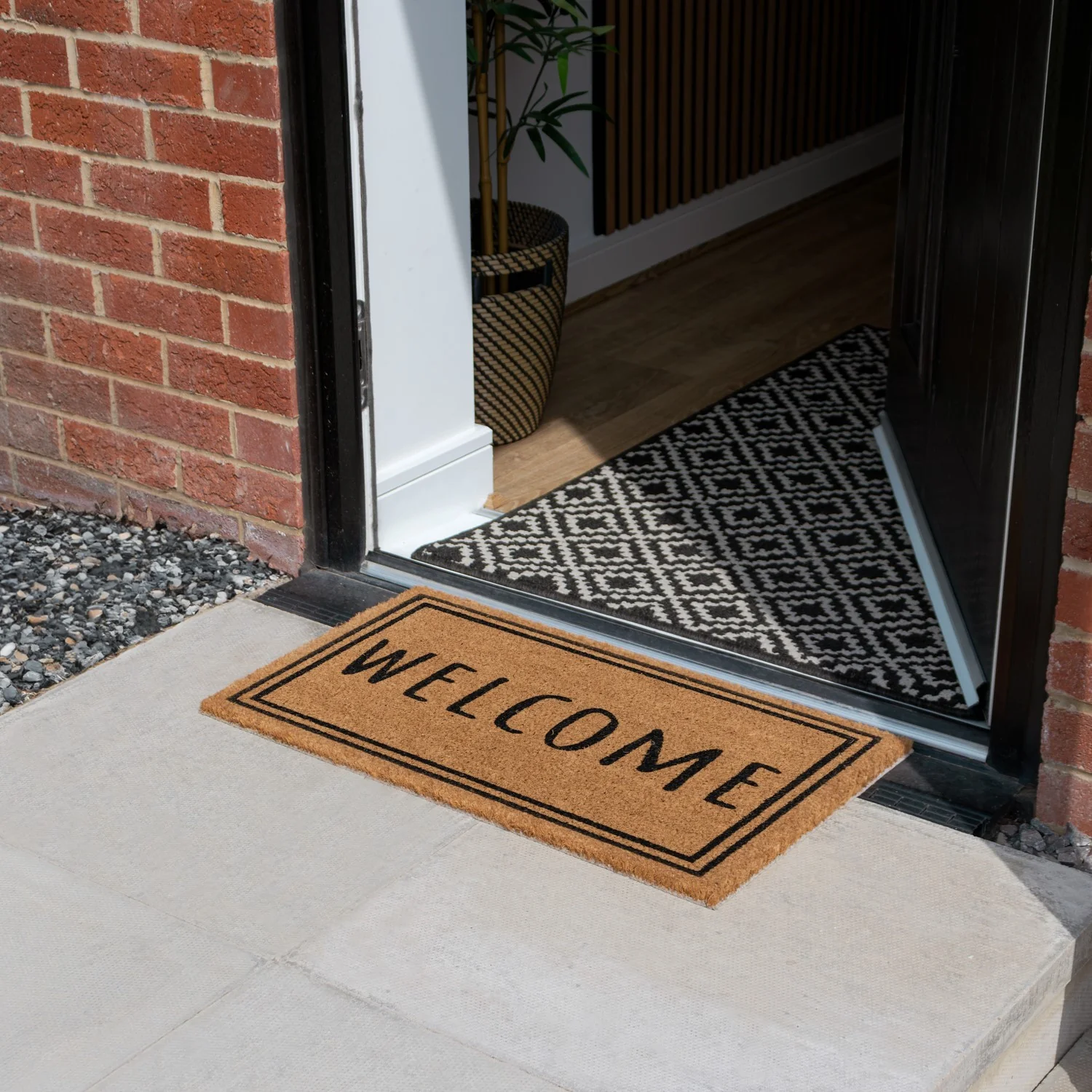 Latex Coir -Welcome Border Mat 40x60cm - Image 2