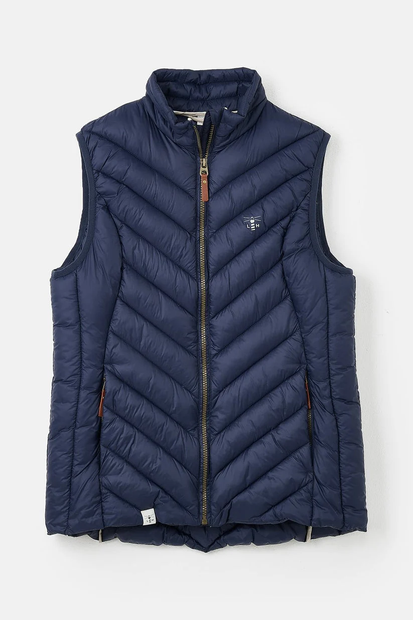 Laurel Ladies Gilet - 14 -Navy - Image 2